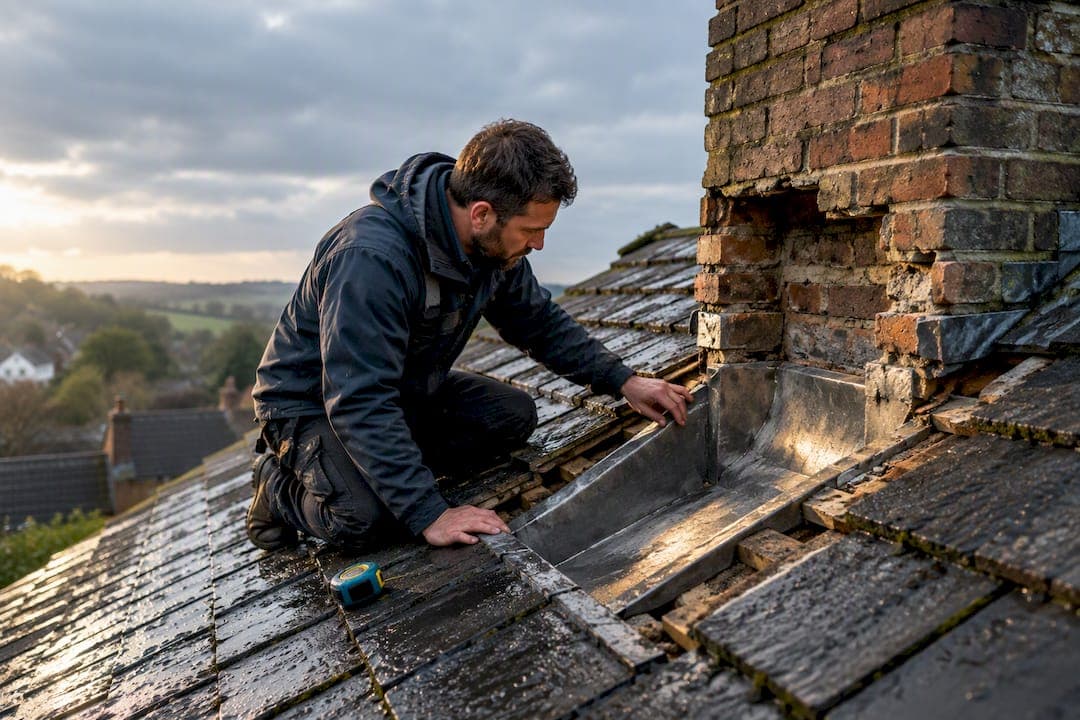 Prove Chimney Lead Tray Failure and Avoid Rebuilds, Kent Homeowners