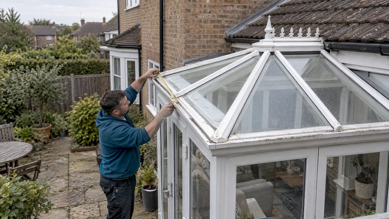 Planning Permission for UK Conservatory Roofs: 50% Rule, Roofer Checks