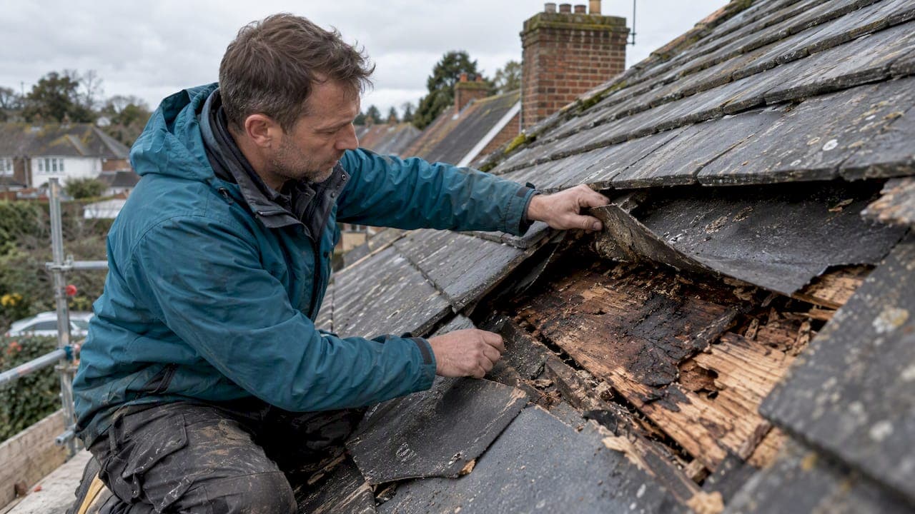 Rotten Roof Decking in the UK: Why Surface Patches Fail